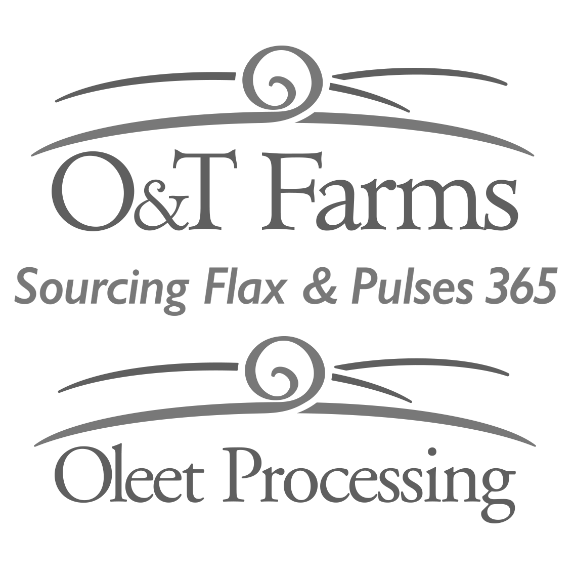 O&T Farms and Oleet Processing logos